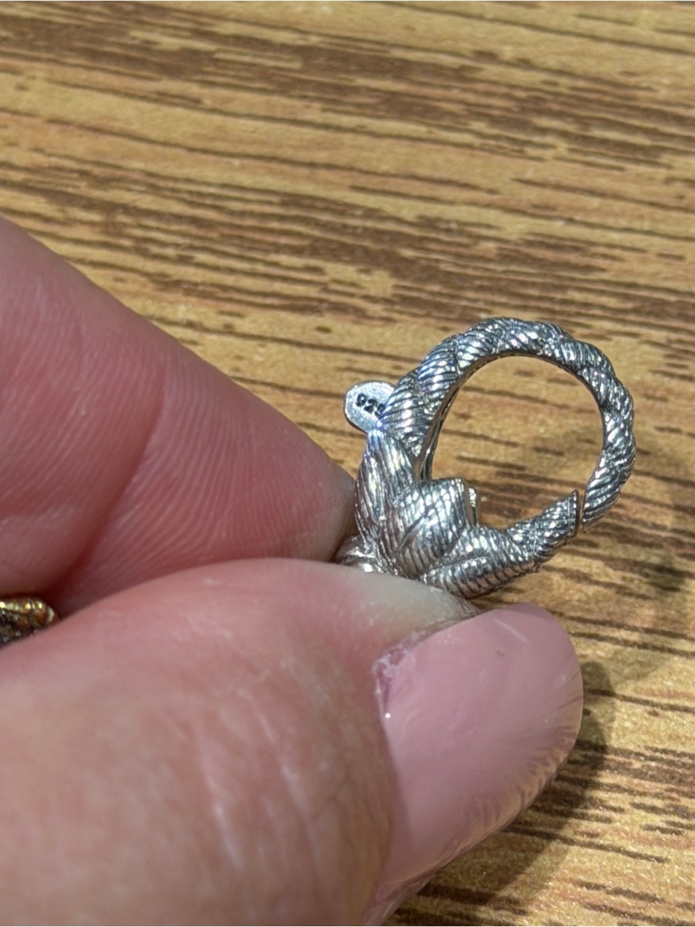 Judith Ripka Silver Lobster Claw Bracelet - Picture 7 of 11